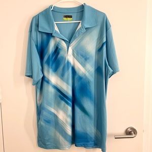 Light Blue PGA Golf Shirt